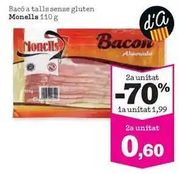 Sorli Monells - baco a talls sense gluten oferta