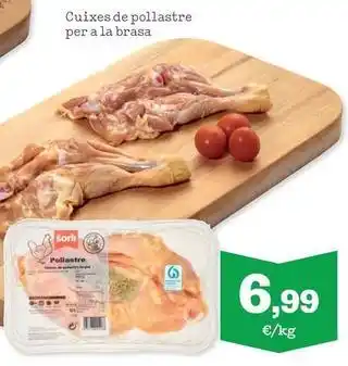 Sorli Sorli - cuixes de pollastre per a la brasa oferta