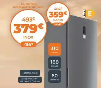 Teka - combi nfl345cwh/nfl345c