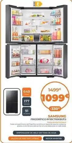 Pascual Martí Samsung - frigorífico r5cq700euv5 oferta