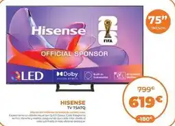 Pascual Martí Hisense - tv 75a7q oferta