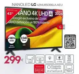 Tien 21 Lg - nanoled 43nu850b6la.aeu oferta