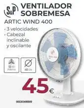 Tien 21 S&p - ventilador sobremesa oferta