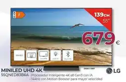 Tien 21 Lg - miniled uhd 4k 55qned8x3b6a oferta
