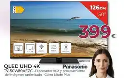 Tien 21 Panasonic - qled uhd 4k tv-50w80aezc oferta