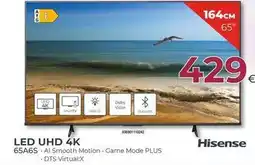 Tien 21 Hisense - led uhd 4k 65a6s oferta