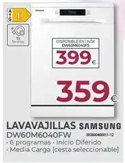 Tien 21 Samsung - lavavajillas dw60m6040fw oferta