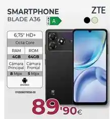 Tien 21 Zte - smartphone blade a36 oferta