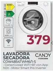 Tien 21 Candy - lavadora secadora oferta