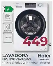 Tien 21 Haier - lavadora hw110bp14929as oferta