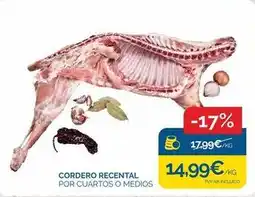 Cash Ecofamilia Cordero recental oferta