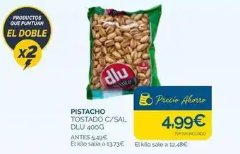 Pistacho tostado c/sal