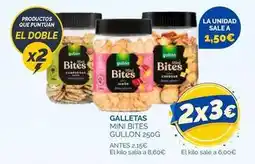 Cash Ecofamilia Gullón - galletas mini bites oferta