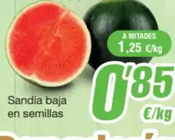 Supermercados Lupa Sandía baja en semillas oferta