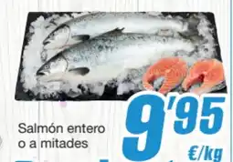Supermercados Lupa Salmón entero o a mitades oferta