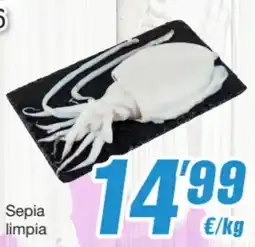 Supermercados Lupa Sepia limpia oferta