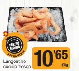 Supermercados Lupa Langostino cocido fresco oferta