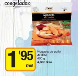 Supermercados Lupa ARTIQ Nuggets de pollo oferta