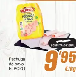 Supermercados Lupa ELPOZO Pechuga de pavo oferta