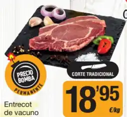 Supermercados Lupa Entrecot de vacuno oferta