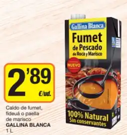 Supermercados Lupa GALLINA BLANCA Caldo de fumet, fideuá o paella oferta