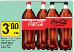 Supermercados Lupa COCA COLA Refresco cola original, zero o zero zero oferta