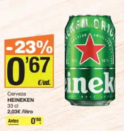 Supermercados Lupa HEINEKEN Cerveza oferta