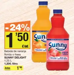 Supermercados Lupa SUNNY DELIGHT Bebida de naranja florida o fresa oferta