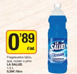 Supermercados Lupa LA SALUD Fregasuelos talco, spa, ocean o pino oferta