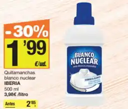 Supermercados Lupa IBERIA Quitamanchas blanco nuclear oferta