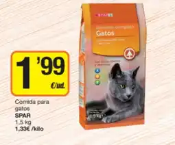 Supermercados Lupa SPAR Comida para gatos oferta
