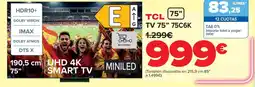 Carrefour LG TV 75" 75C6K oferta