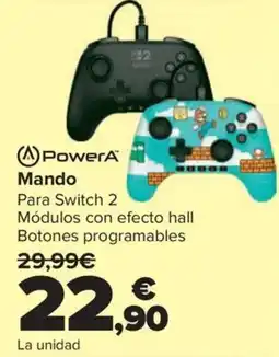 Carrefour POWER A Mando oferta