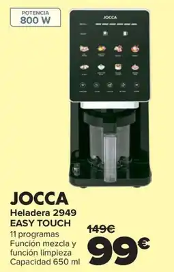 Carrefour JOCCA Heladera 2949 easy touch oferta