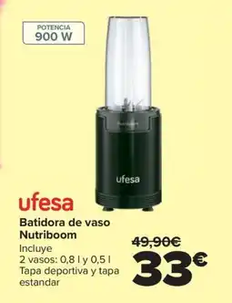 Carrefour UFESA Batidora de vaso Nutriboom oferta