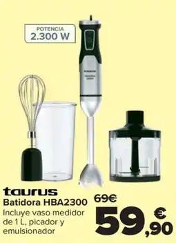Carrefour TAURUS Batidora HBA2300 oferta