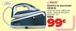 Carrefour POLTI Sistema de planchado VE30.10 oferta