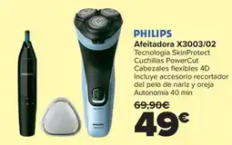 Carrefour PHILIPS Afeitadora X3003/02 oferta