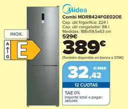 Carrefour MIDEA Combi MDRB424FGE020E oferta