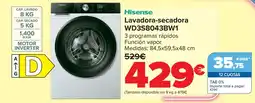Carrefour HISENSE Lavadora-secadora WD3S8043BW1 oferta