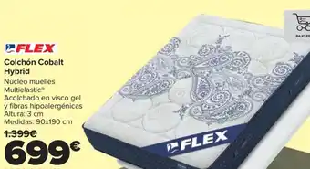 Carrefour FLEX Colchón Cobalt Hybrid oferta