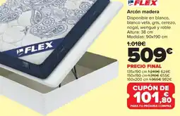 Carrefour FLEX Arcón madera oferta