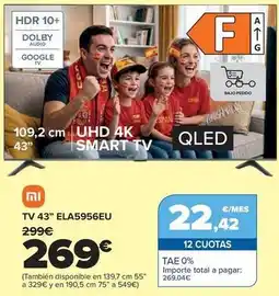Carrefour Xiaomi - tv 43 ela5956eu oferta