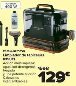 Carrefour Rowenta - limpiador de tapicerías in5011 oferta