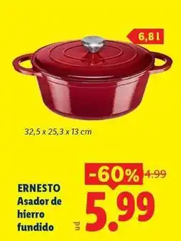Ocine Ernesto - asador de hierro fundido oferta