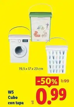 Ocine W5 - cubo con tapa oferta