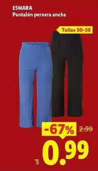 Ocine Esmara - pantalon pernera ancha oferta
