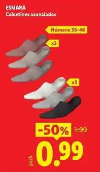Ocine Esmara - calcetines acanalados oferta