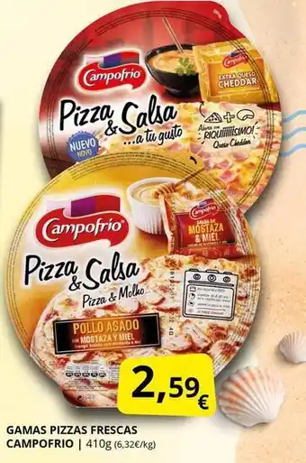 Campofrío - gamas pizzas frescas