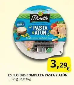 Supermercados MAS Florette - es flo ens completa pasta y atún oferta